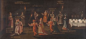 Schwur des Fasans (Philipp der Gute und Isabella beim Fest des Fasans in Lille 1454)