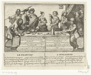 Der Franzose und der Holländer, 1673