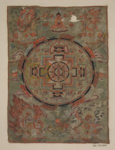 Buddha umgeben von Bodhisattvas von anonymous 