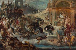 Die Apotheose von Victor Hugo von anonymous 