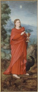 Sankt Johannes auf Patmos von anonymous 