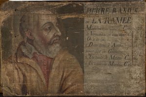 Porträt von Petrus Ramus, Mathematiker von anonymous 