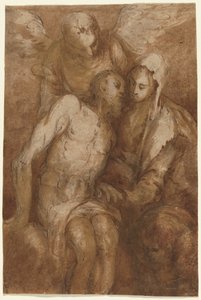 Pietà von attributed to El Greco