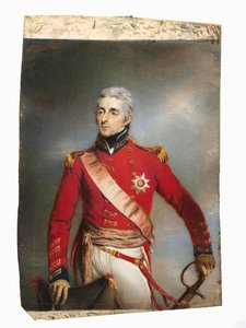 Porträt von Arthur Wellesley, später 1. Herzog von Wellington