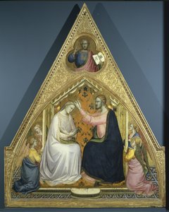 Die Krönung der Jungfrau von c.1370 1425 Lorenzo Monaco