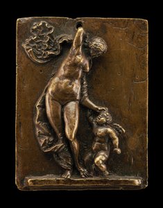 Venus züchtigt Amor von called Riccio Andrea Briosco