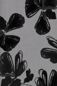 Abstrakte Schwarze Blüten