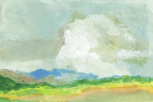 Abstrakte Wolkenlandschaft
