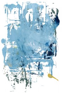 Blauer Abstrakter Fluss von cartissi