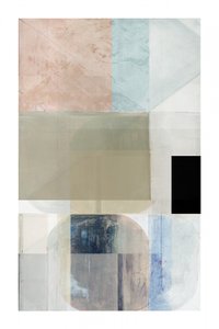 Ruhige geometrische Komposition von cartissi