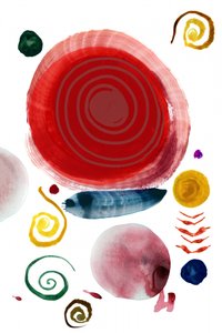 Bunte Abstrakte Formen von cartissi