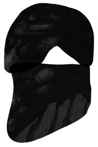 Dunkle abstrakte Maske