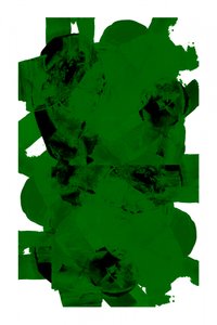 Tiefgrüne abstrakte Striche