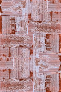 Verwittertes geometrisches Patchwork
