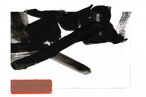 Dynamisch Schwarz und Rot