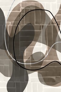 Erdige abstrakte Schichten von cartissi