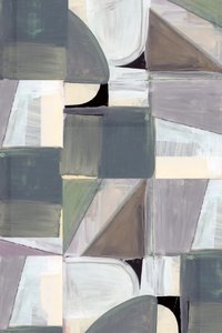 Geometrisches Patchwork Abstrakt von cartissi