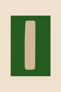 Minimalistische Grüne Form von cartissi