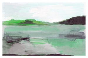 Neblige Berggewässer von cartissi