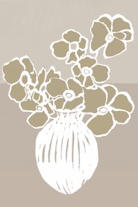 Moderne Blumenvase von cartissi