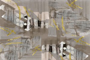 Moderne Goldene Abstraktion