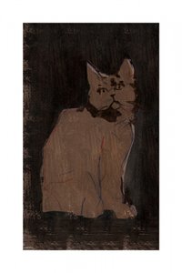 Stimmungsvolles Katzenporträt von cartissi