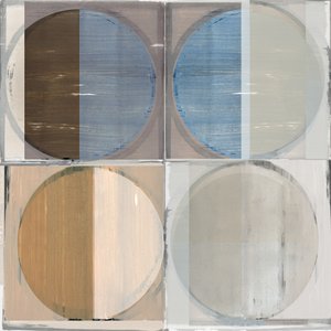 Gedämpfte geometrische Kreise von cartissi