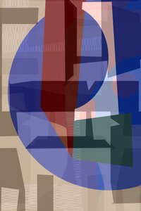 Überlappende Geometrische Schichten