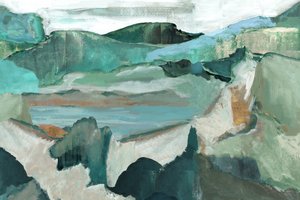 Gelassene abstrakte Landschaft von cartissi