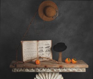 Vintage Hut Stillleben