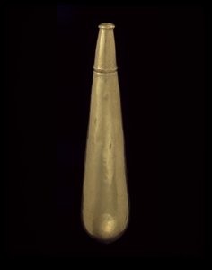 Tränenförmige Coca-Flasche, 200-1600 n. Chr. von civilization Quimbaya