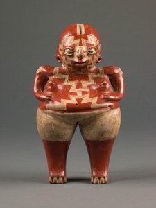 Weibliche Figur, Spätformative Periode, um 500-0 v. Chr. von culture Chupícuaro
