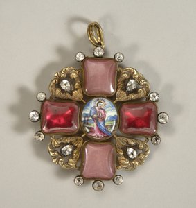 Abzeichen des Ordens der Heiligen Anna mit Diamanten, Spätes 18. Jahrhundert von decorations and medals Orders