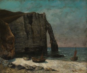 Die Klippe bei Étretat
