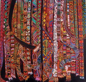 Rückengurtweberei, 2014 von linda arthurs