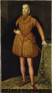Porträt von König Erik XIV. von Schweden von or Muelen Steven van der Meulen