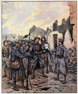 Mut! Wir werden sie kriegen! General Philippe Pétain (1856-1951) am 27. Februar