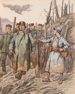 Blaubeere (junger Rekrut, der deutsche Gefangene während des Ersten Weltkriegs überwacht), Privatsammlung
