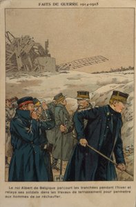 Erster Weltkrieg: Der Soldatenkönig (Illustration)