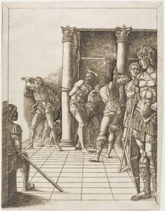 Die Geißelung Christi, mit dem Pflaster