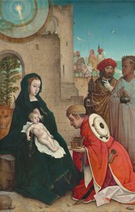 Die Anbetung der Könige von the Elder Juan de Flandes