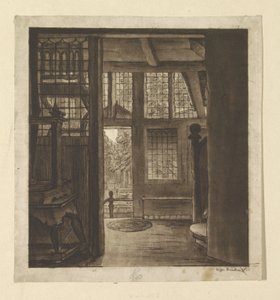Innenraum des Hauses von Rembrandt