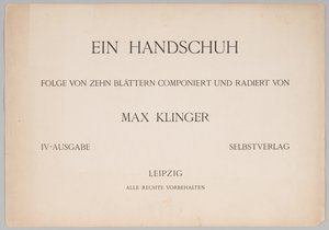 Ein Handschuh