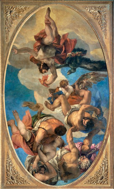 Jupiter bestraft die Laster von (1528 88) Veronese
