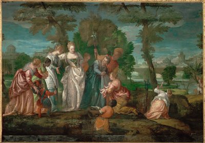 Moses aus den Wassern gerettet von (1528-88) Veronese