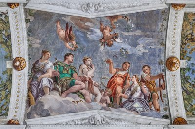 Der Hof der Liebe, Raum der ehelichen Liebe von Veronese