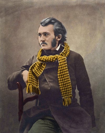 Gustave Doré (1832-1883) von Felix Nadar - spätere Kolorierung von Nadar