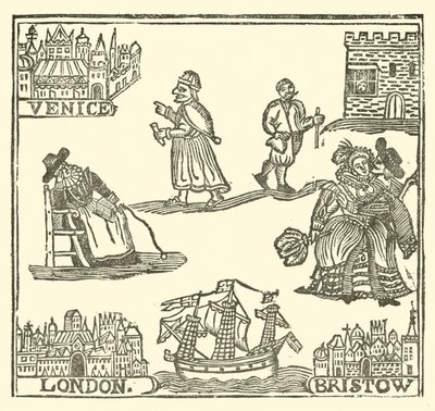 Illustration für The Roxburghe Ballads von (after) English School