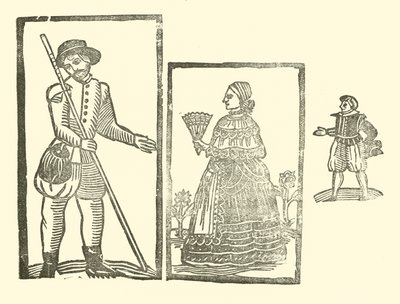 Illustration für The Roxburghe Ballads von (after) English School