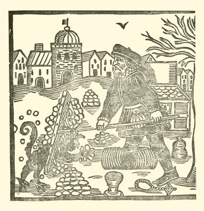 Illustration für The Roxburghe Ballads von (after) English School